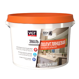 Эмаль ВД-АК-1179 полуглянцевая ВГТ универсальная